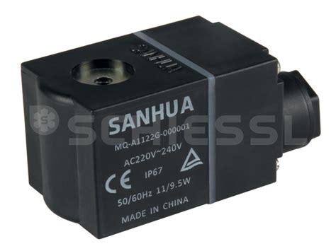 sanhua mq-a10 series coils with junction box|sanhua solenoid catalog.